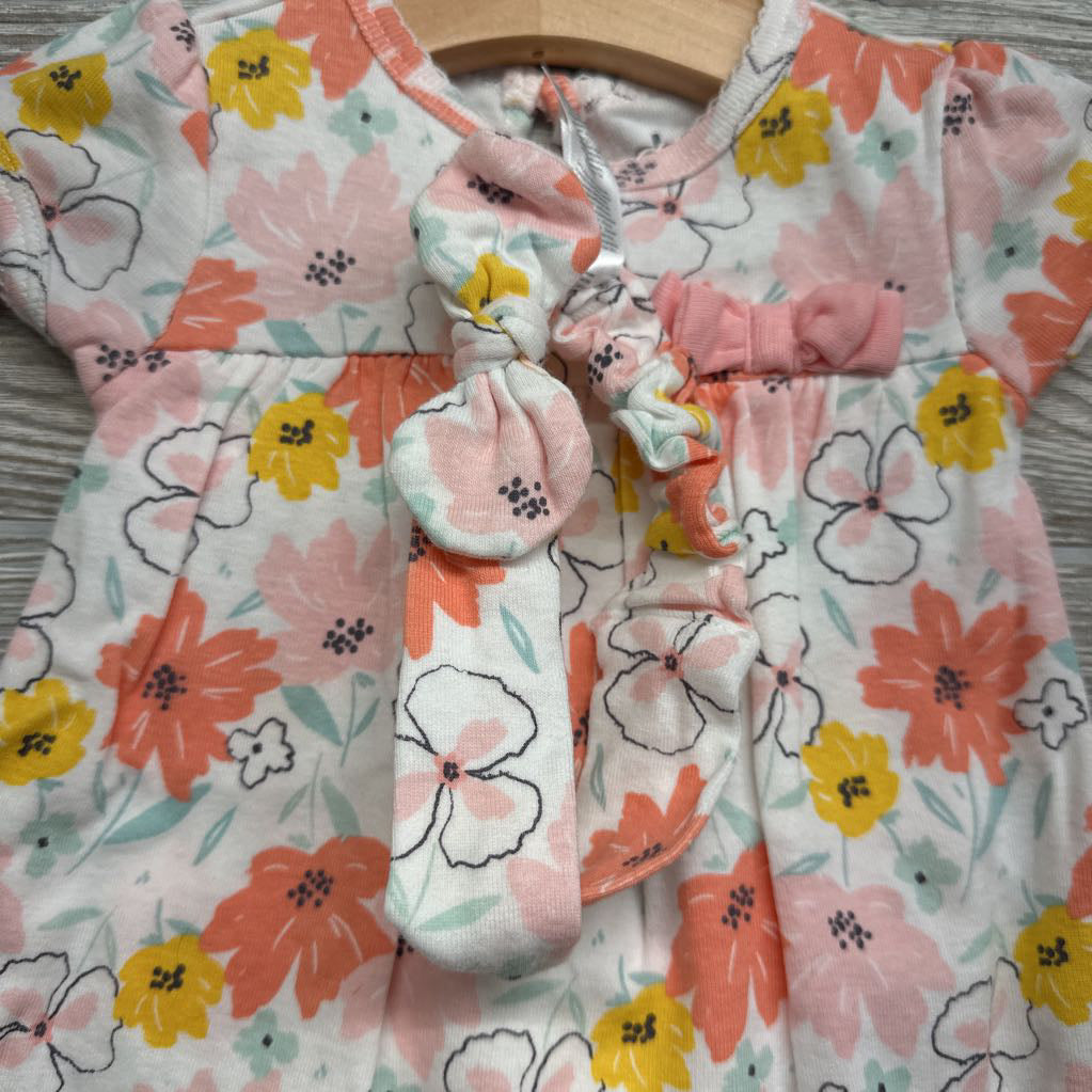 Sunsuit Flowers 3-6M