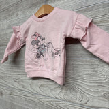 Crewneck Minnie Mouse & Dog 3-6M
