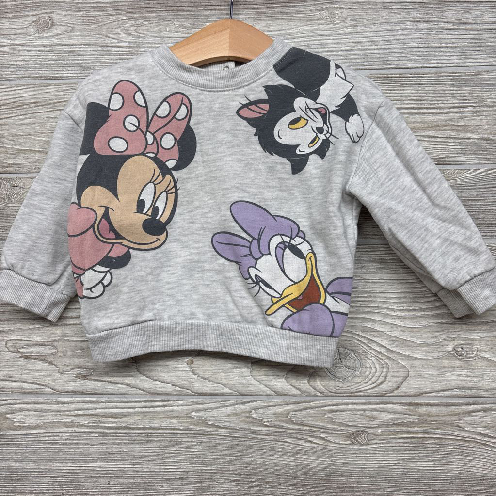 Crewneck Minnie Mouse & Daisy 18M
