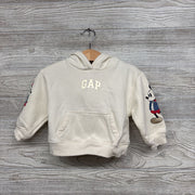 3D Hooded Sweatshirt Mickey & Minnie Arms 12-18M