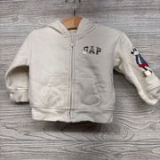 3D Hoodie Mickey & Minnie Arms 6-12M