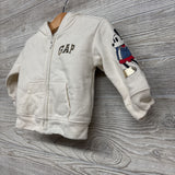 3D Hoodie Mickey & Minnie Arms 6-12M