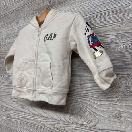 3D Hoodie Mickey & Minnie Arms 6-12M