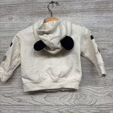 3D Hoodie Mickey & Minnie Arms 6-12M