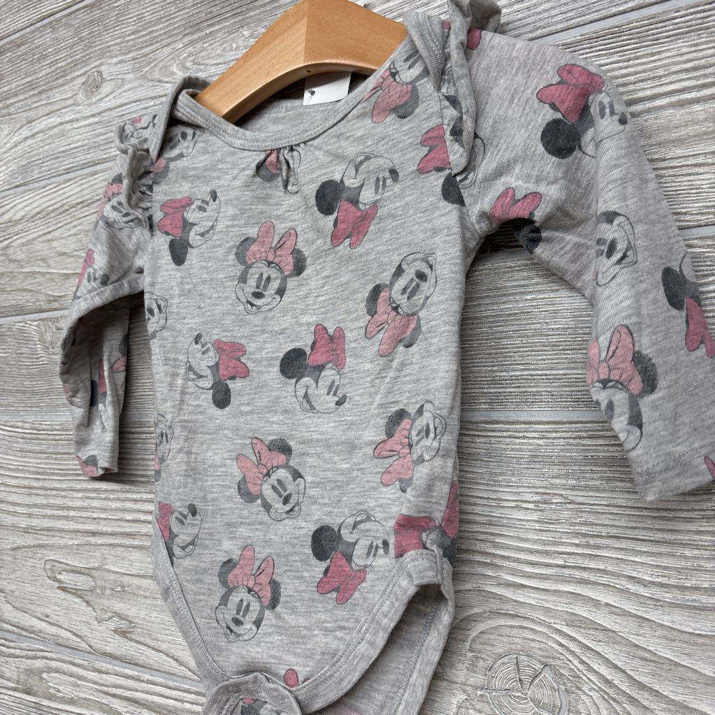 LS Bodysuit Minnie Mouse 12M