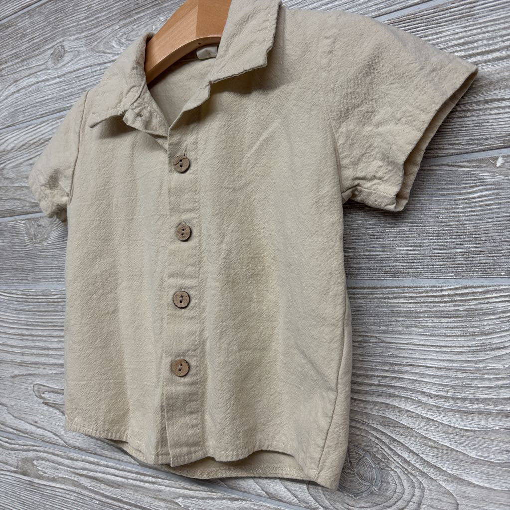 Button Up SS Shirt 12M