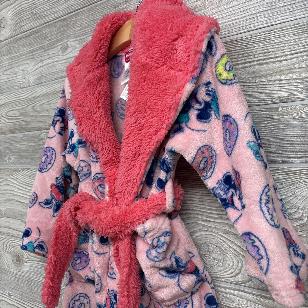 Plush Robe Minnie Mouse 4t