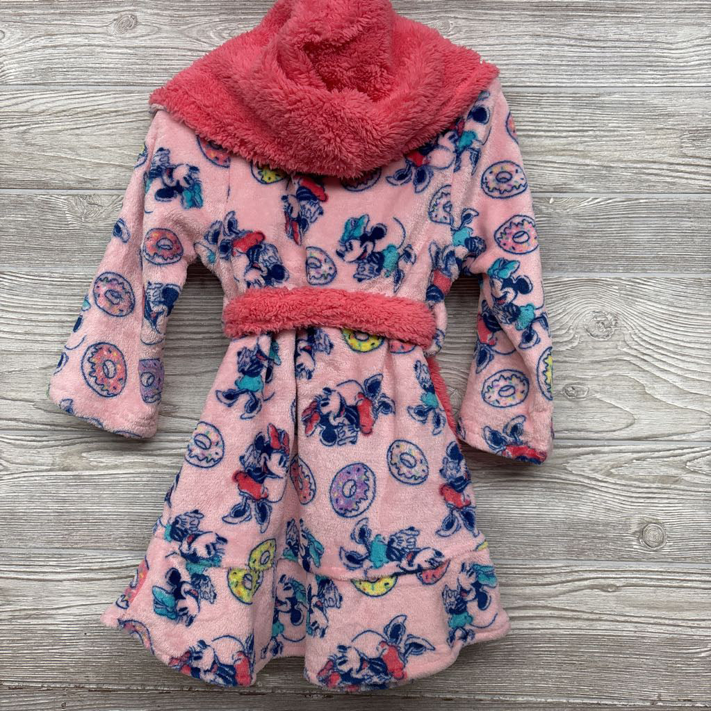 Plush Robe Minnie Mouse 4t