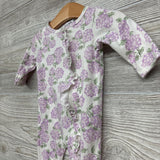Sleeper Ruffles Flowers 0-3M