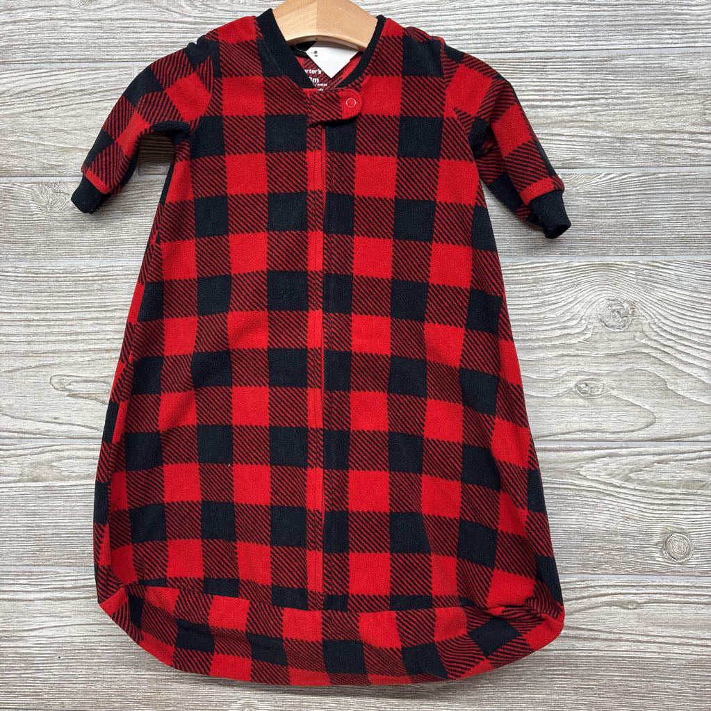 Blanket Sleeper Gingham 0-3M