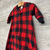 Blanket Sleeper Gingham 0-3M