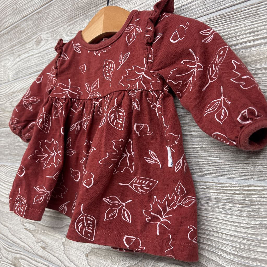 Peplum Shirt Leaves 0-3M