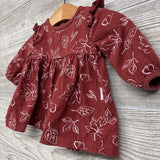 Peplum Shirt Leaves 0-3M