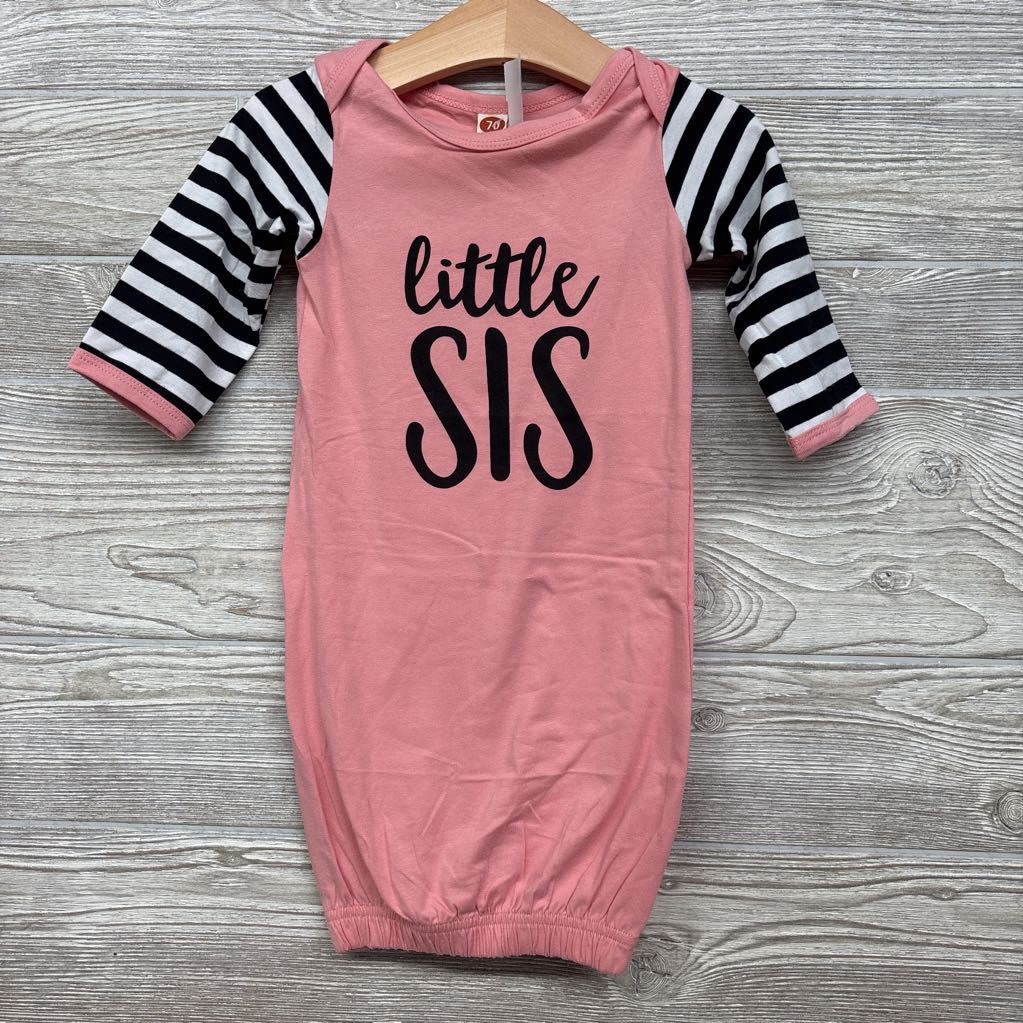 Gown Little Sis 6-9M