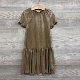 Metallic Ribbed Dress 6x-7