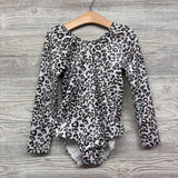 LS Leotard Animal Print 6y