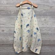 Nursing Muslin Cover Whales