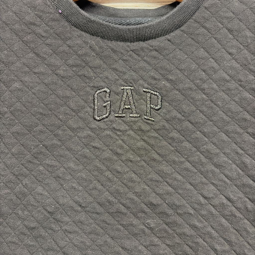 Quilted Crewneck Ruffle Shoulder 5
