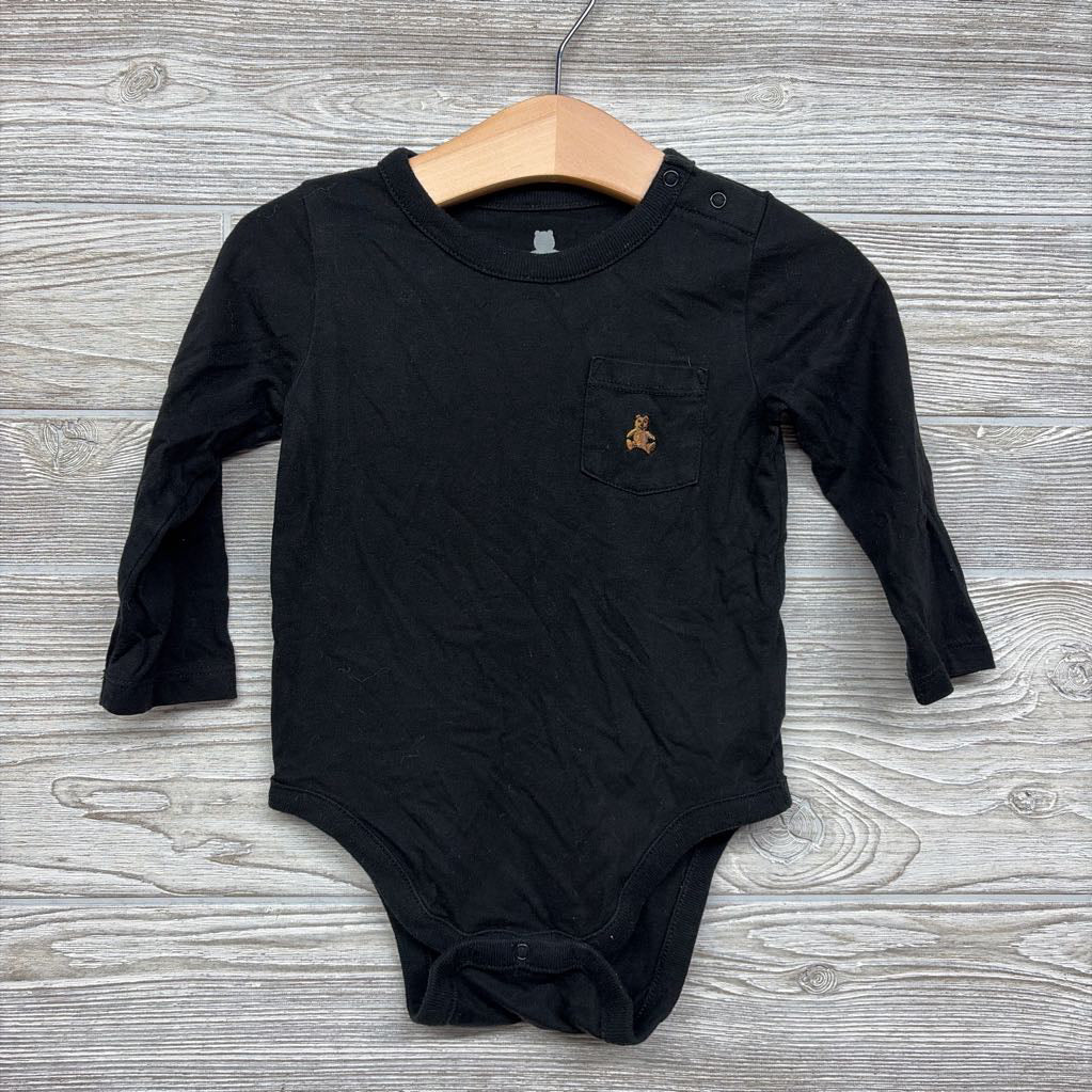 Pocket LS Bodysuit 12-18M