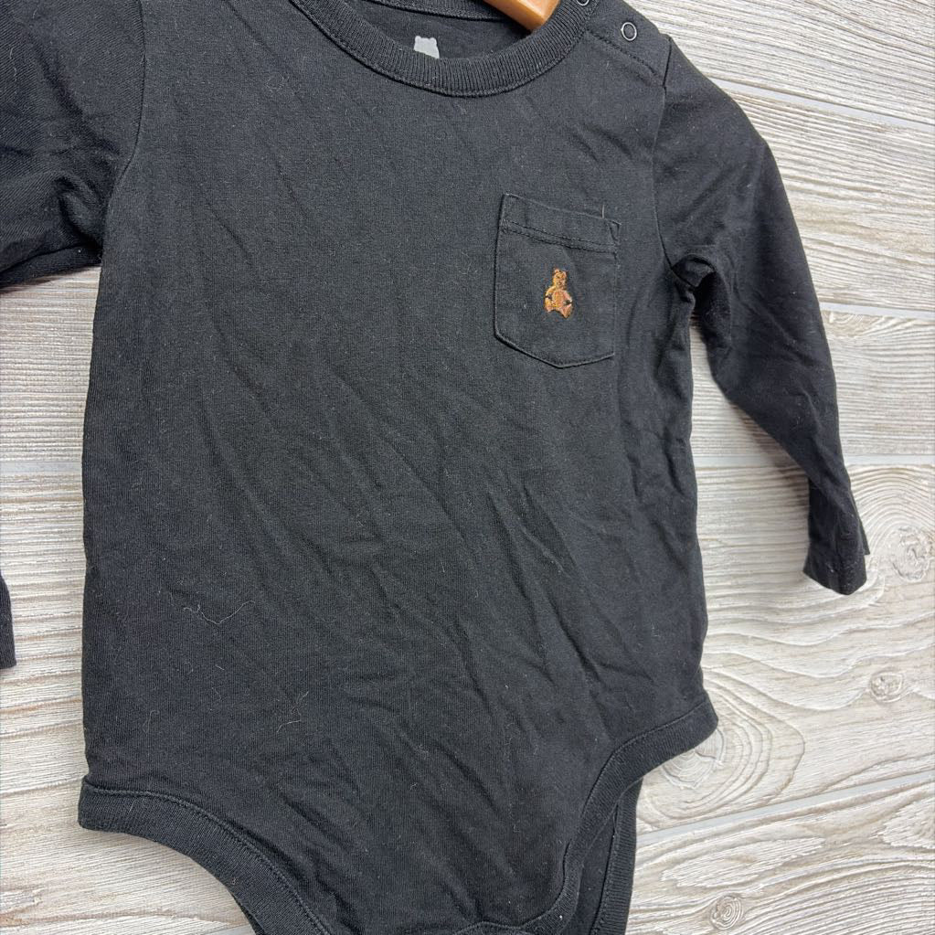 Pocket LS Bodysuit 12-18M