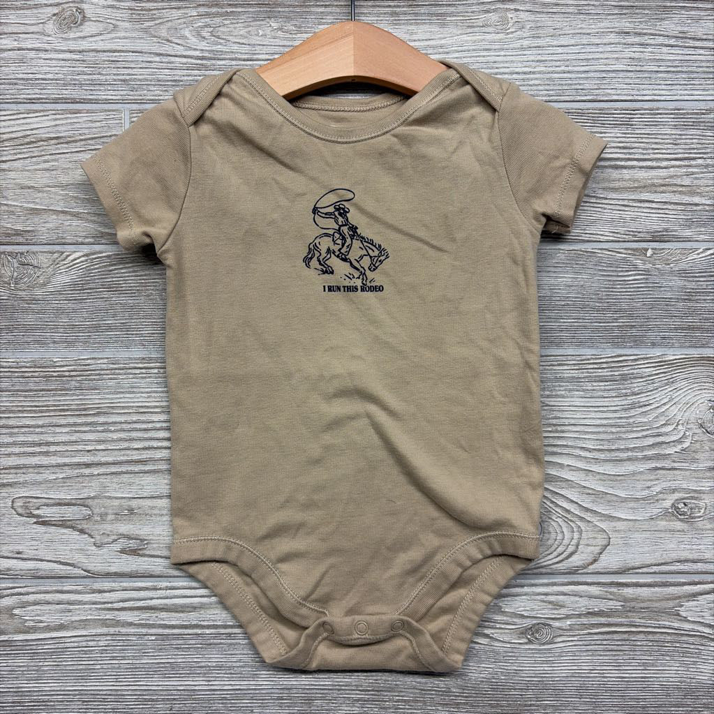 Bodysuit I Run This Rodeo 18M