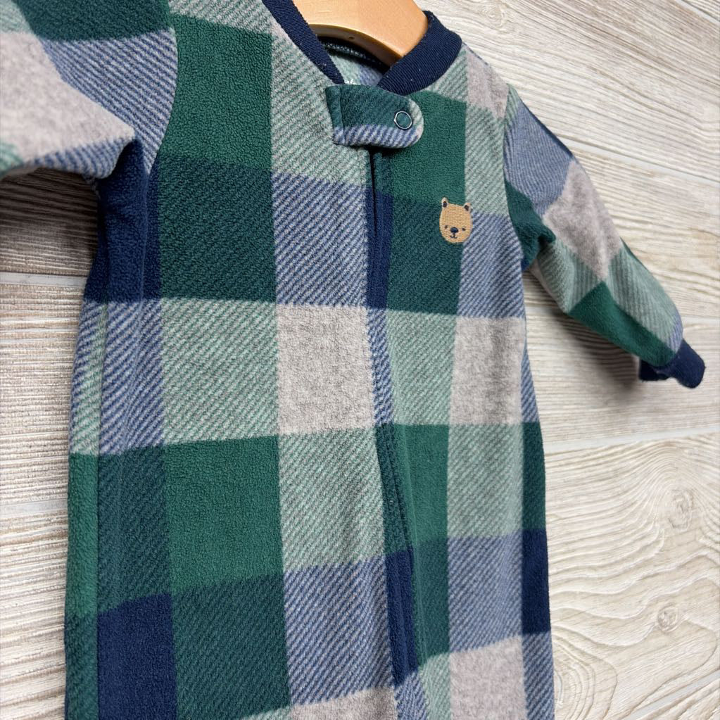 Plaid Blanket Sleeper Bear 3M