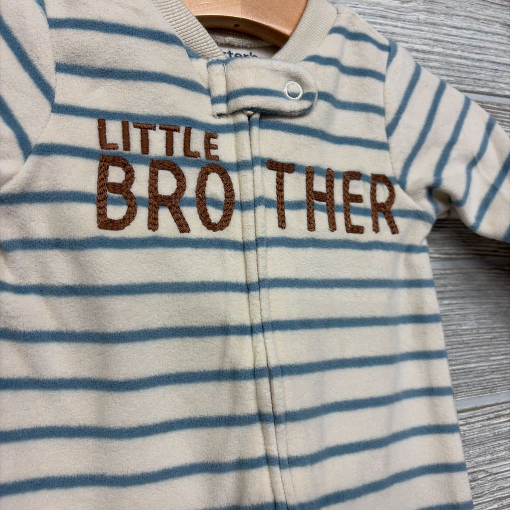 Blanket Sleeper Little Brother Stripes 0-3M