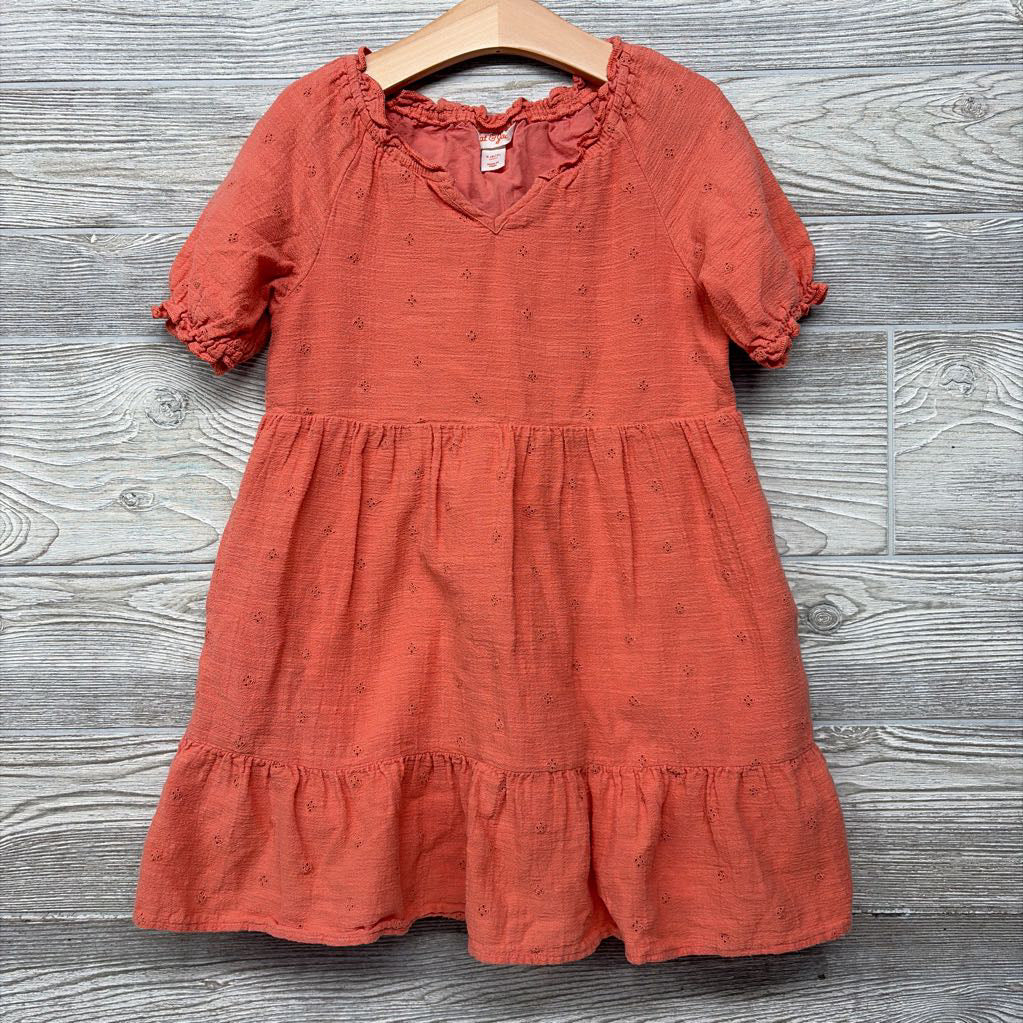 Dress Pointelle Flowers 6-7