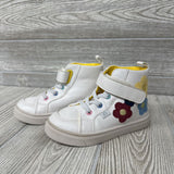 High Top Shoes Flowers 8c
