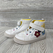High Top Shoes Flowers 8c