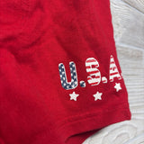 French Terry Shorts U.S.A. Stars 2T