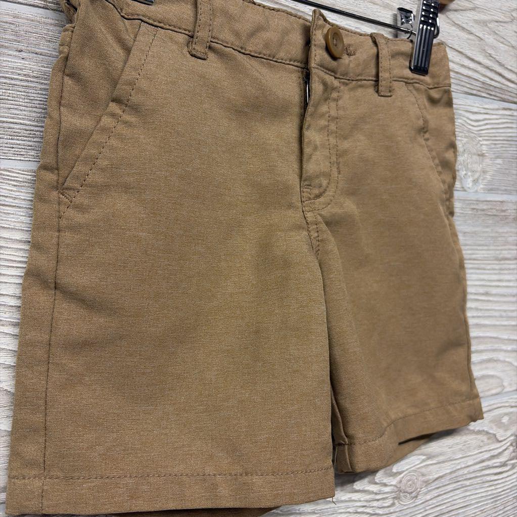 Woven Flat Front Shorts 4T