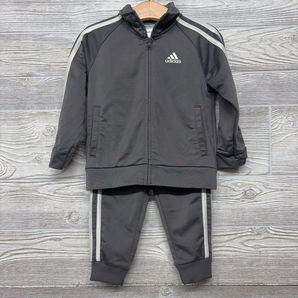 Full Zip Active Jacket & Joggers 3 Stripes 2T