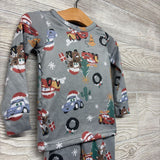 2 Pc LS PJs Lightning McQueen Mater Lights Trees 2T