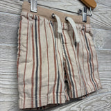 Pull On Drawstring Shorts Stripes 2T