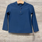 NEW LS 1/4 Zip Rash Guard & Swim Trunks Sharks 2T