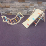 3 Pc Wood Climbing Set
