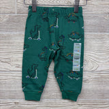 NEW French Terry Joggers Dinosaurs Skateboarding 6-9M