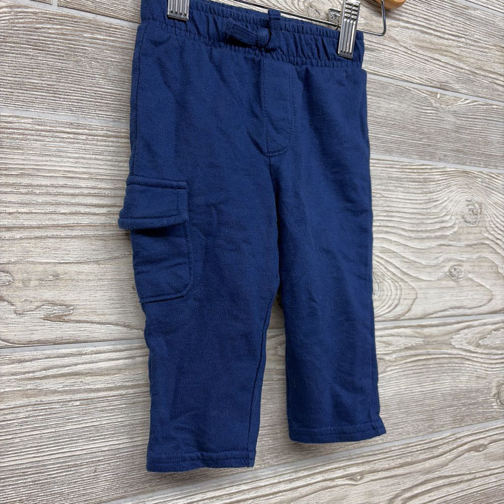 French Terry Cargo Pants 6M