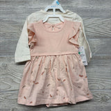 NEW Flutter Sleeve Sunsuit & LS Wrap Dragonflies 6M
