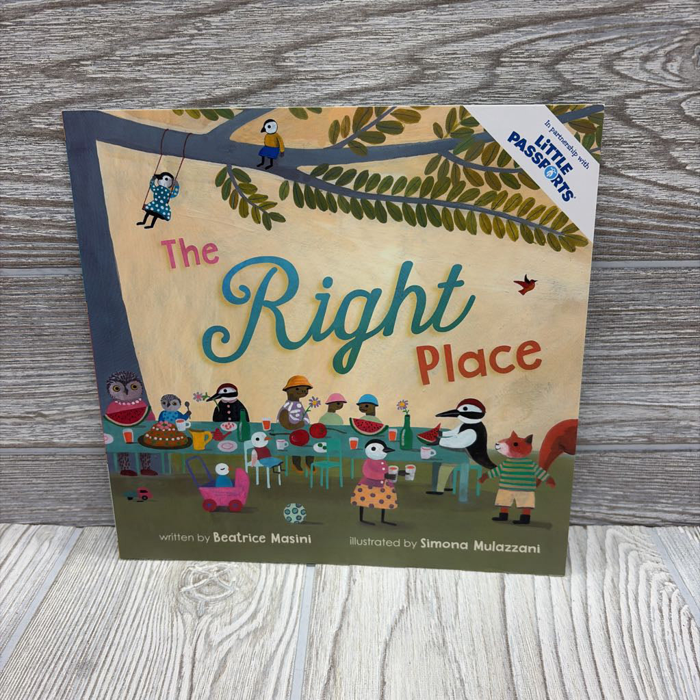 The Right Place Paper Back Book