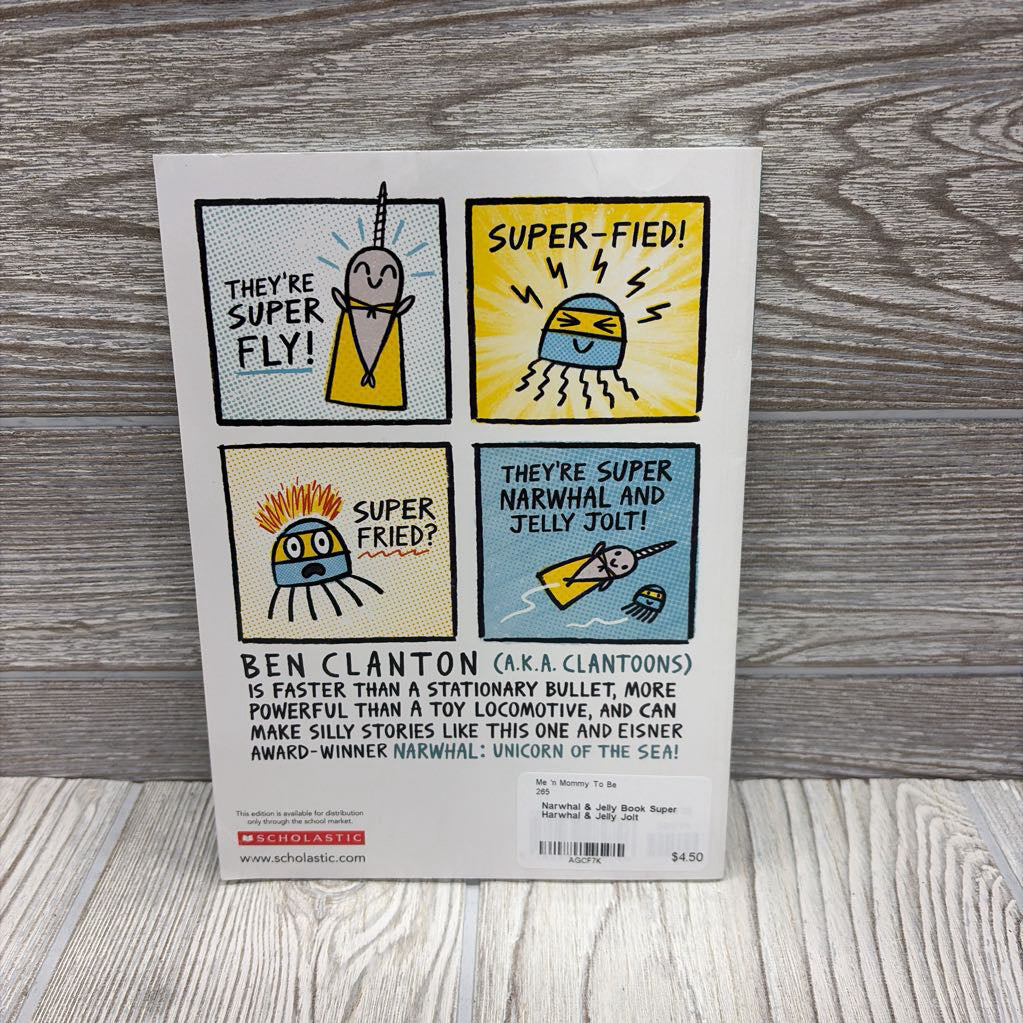 Narwhal & Jelly Book Super Harwhal & Jelly Jolt