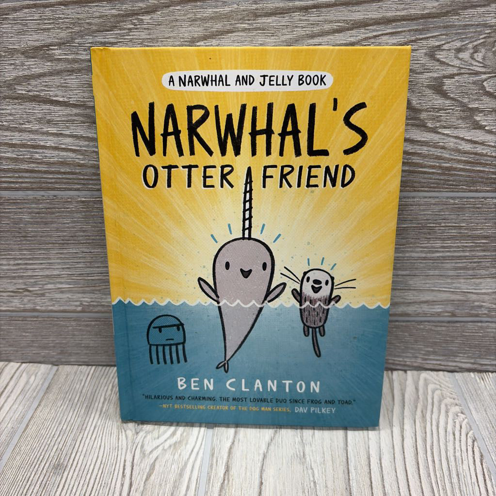 Narwhals Otter Friend Hard Cover