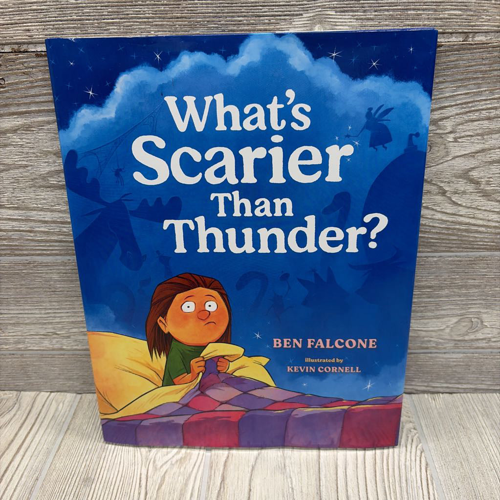 Whats Scarier Than Thunder Hard Cover Book