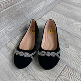 NEW Flats Rhinestone Twist 13c