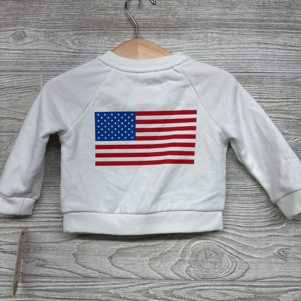 NEW Crewneck USA 6-9M
