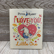 Peter Rabbit I Love You Little One Hardcover Book