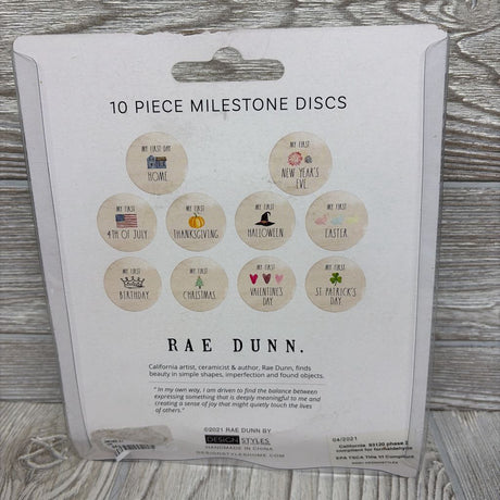 NEW Wooden Milestone Disks