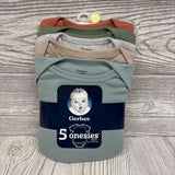 NEW 5 Pk Bodysuits 3-6M