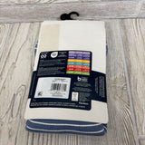 NEW 3 Pk Bodysuits Stripes Solid 3-6M